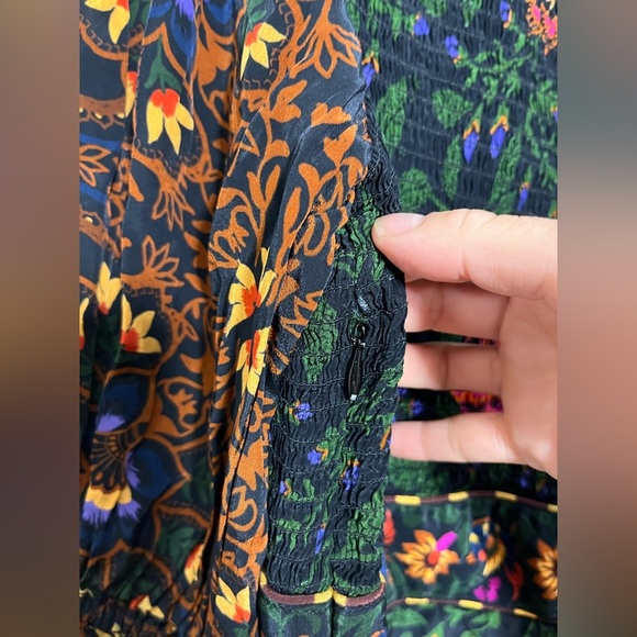 Printed Smocked Jumpsuit Farm Rio - Picture 14 of 14